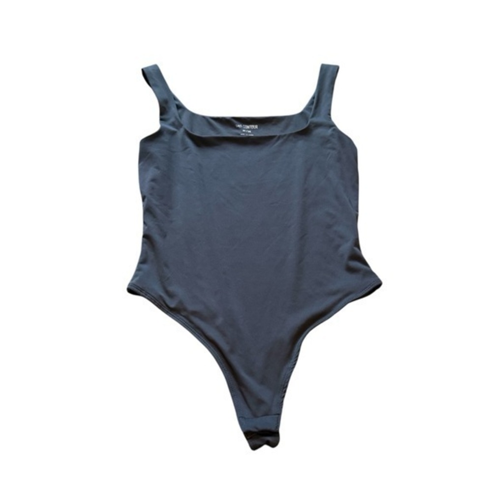 SWS Contour stretchy charcoal grey bodysuit